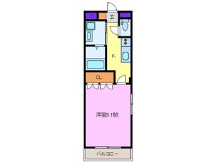 新清洲駅 徒歩1分 1階の物件間取画像